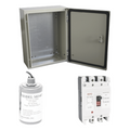 Kit de Centro de Carga Trifasico Para Corriente Alterna, Breaker de hasta 690 Vc de 100 A con Supresor de Descargas Atmosféricas.