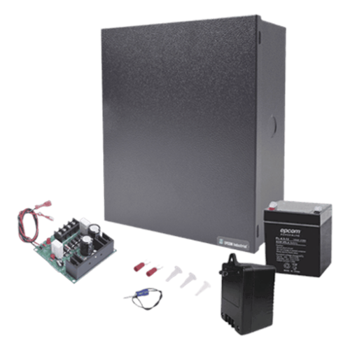 Fuente de 12 Vcc/1A para Control de Acceso con Batería Incluida LK5.512
