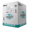 Bobina de Cable UTP 305 Metros (1000 Pies) de Cobre, TX6000™ PanNet, Reelex, Amarillo, Categoría 6 Mejorado (23 AWG), PVC (CM), de 4 Pares