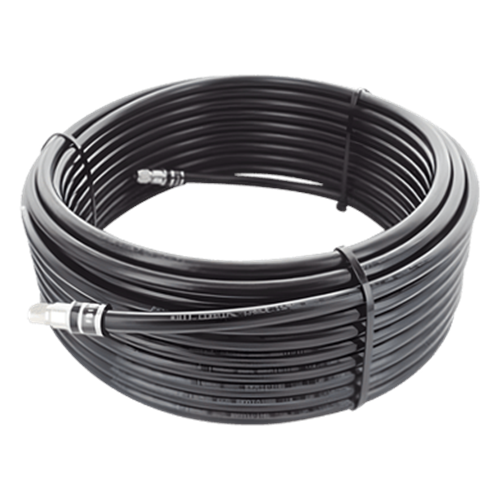Jumper Coaxial / Tipo RG58 / Color Negro / Conectores BNC RFB11062ST / 29 Metros (95.14 Pies)