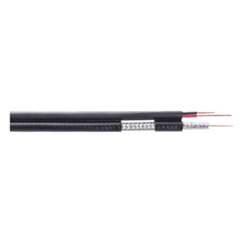 Carrete de 305 Metros (1000 Pies) / Cable Coaxial RG59 / Tipo CCS Siames / Optimizado para HD / Intemperie