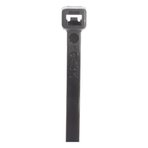 Cincho STRONGHOLD, 430 mm largo x 4.8mm ancho, Tensión 50 lb (222 N) Nylon 6,6 Color Negro, Paquete de 1000 Piezas