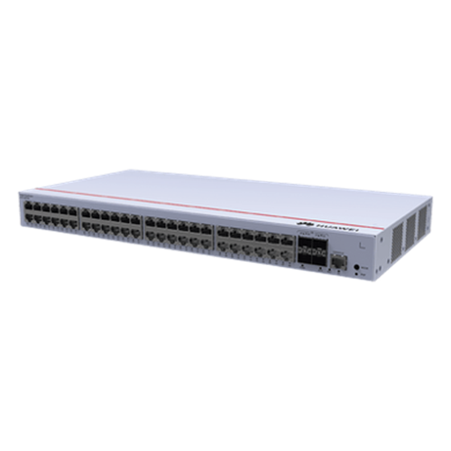 Switch de Distribución/Core Gigabit Administrable Capa 3 / 48 puertos 10/100/1000 Mbps / 4 Puertos 1GE SFP Uplink / ERPS / Rutas Estáticas / iStack / Administración Nube Gratis