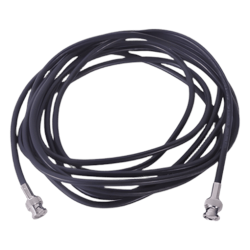 Cable Coaxial RG-59U-SYS-COBRE (400 cm)Cinta Poliester, 40%Malla-Aluminio, BNC Macho-BNC Macho.