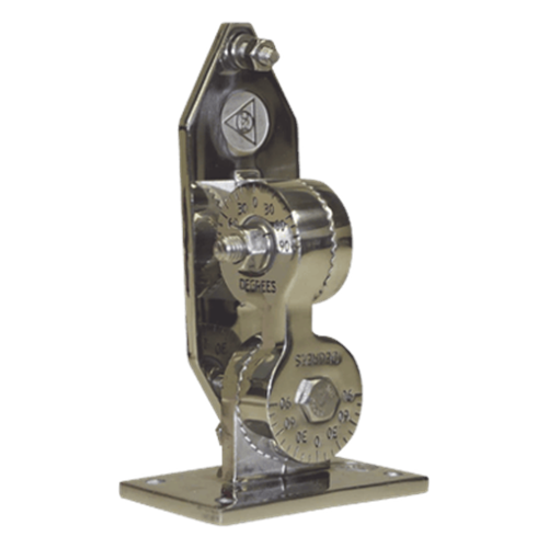 Base de montaje giratoria de acero inoxidable 316 para detectores de flama FS24X, FS20X, SS4 y SS2, ajuste direccional en incrementos de 10 grados