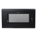 Gabinete de Pared de 6U con Puerta Perforada, 455 mm de Profundidad Total, Rack de 19'', Acero Reforzado Color Negro