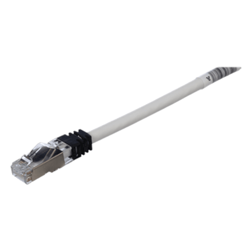 Patch Cord Cat6A, Blindado S/FTP, CM/LS0H, 10 Metros, Color Gris