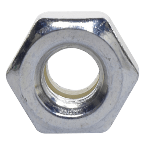 Tuerca Galv. Electrolítico, de 1/2", de seguridad.