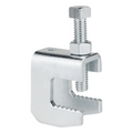Mordaza de Acero Fija barras de 1 1/4", para varilla roscada de 3/8".
