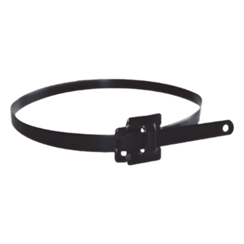 Cincho de acero inoxidable reusable de 9.5mm x 457mm (50pzs)