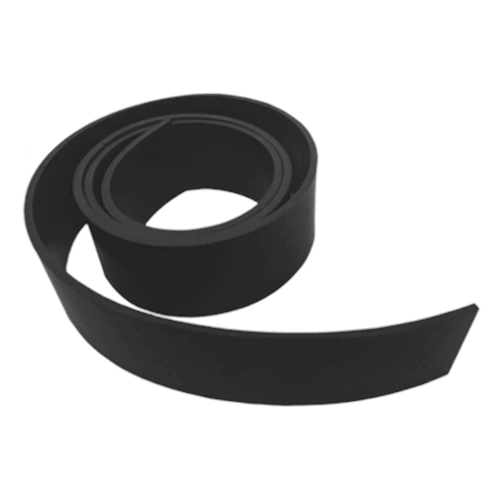 Tira de Neopreno (para usar como base debajo de fleje) 1/8" Ancho 1.5" 10 Metros (9600-00001)