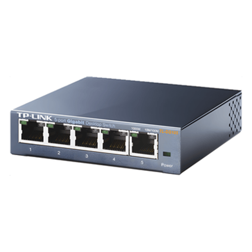 Switch Gigabit no administrable de 5 puertos 10/100/1000 Mbps