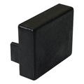 Tapa Final en Color Negro de PVC Auto Extinguible, Para Canaleta TMK-1720-N-CC (5290-02003)