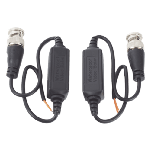 Kit de Transceptores (Baluns) para EXTERIOR TurboHD Hasta 4K HD-TVI / HD-CVI / AHD / CVBS / COAXITRON / AUDIO POR COAXITRON / Menu OSD / CONECTORES 100% COBRE / Con Cable RF Blindado. Distancia de hasta 200 m en 4K. Calidad PREMIUM