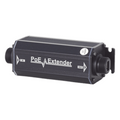 Extensor PoE / 100 Metros / Intemperie (IP66) / 60 Watts / 1 Puerto de Entrada / 1 Puerto de Salida PoE / No requiere alimentación.