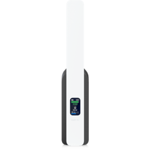 UniFi Módem 5G RedCap, Hasta 220 Mbps en 5G SA, Puerto GbE PoE, Nano-SIM y eSIM