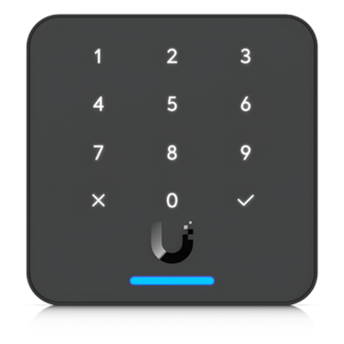 Lector de Acceso G3 Flex con Teclado y NFC, Compatible con App UniFi Identity y Touch Pass, Uso con Guantes o Humedad, Resistencia IP55 y Alimentación PoE