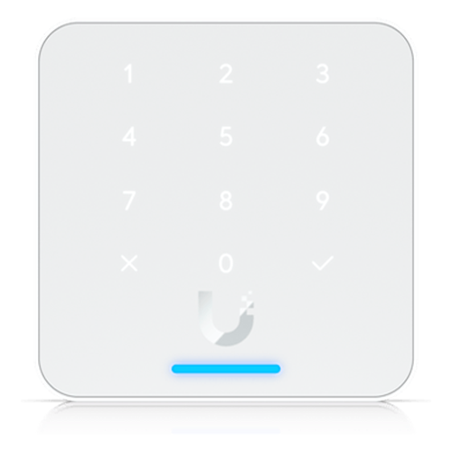 Lector de Acceso G3 Flex con Teclado y NFC, Compatible con App UniFi Identity y Touch Pass, Uso con Guantes o Humedad, Resistencia IP55 y Alimentación PoE