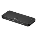Switch USB 2.0 Compartido 2 x 4 Essentials | 480 Mbps | InstaSync | Pulsador Integrado | Diseño Compacto
