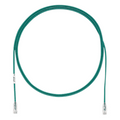 Cable de Parcheo TX6, UTP Cat6, Diámetro Reducido (28AWG), Color Verde, 1.52 Metros (5 Pies)