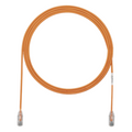 Cable de Parcheo TX6, UTP Cat6, Diámetro Reducido (28AWG), Color Naranja, 1.52 Metros (5 Pies)