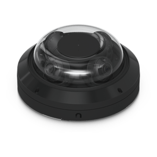 Cámara Multisensor AI de 32 MP con 4 Lentes Ajustables, Zoom Óptico 2.33×, Cobertura IR 360°, Motor AI Multi-TOPS y Alimentación PoE++ para Monitoreo de Amplia Cobertura