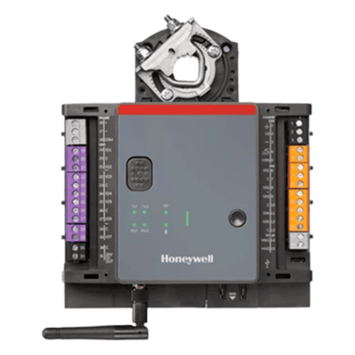 Controlador VAV programable con actuador integrado y sensor de presión diferencial, BACnet IP o MSTP y Bluetooth, serie Spyder Modelo 7