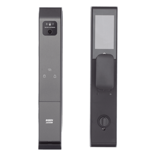 Cerradura Autónoma Inteligente / Autenticación Biométrica de Rostro y Palma / Teclado PIN / Control por APP Tuya / Batería Recargable