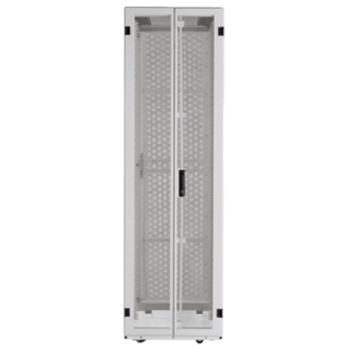 Gabinete FlexFusion™ XGL (Light) para Centros de Datos, 48 UR, 600 mm de Ancho, 1200 mm de Profundidad, Fabricado en Acero, Color Blanco