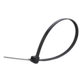 Corbata o Cincho de Nylon Color Negro, 4.8 x 200mm (100 piezas)